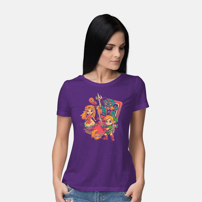 Brave Game-Womens-Basic-Tee-Arigatees