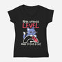 Need To Pet A Cat-Womens-V-Neck-Tee-NemiMakeit