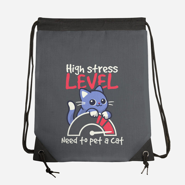 Need To Pet A Cat-None-Drawstring-Bag-NemiMakeit