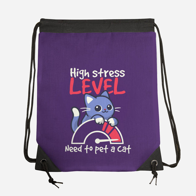 Need To Pet A Cat-None-Drawstring-Bag-NemiMakeit