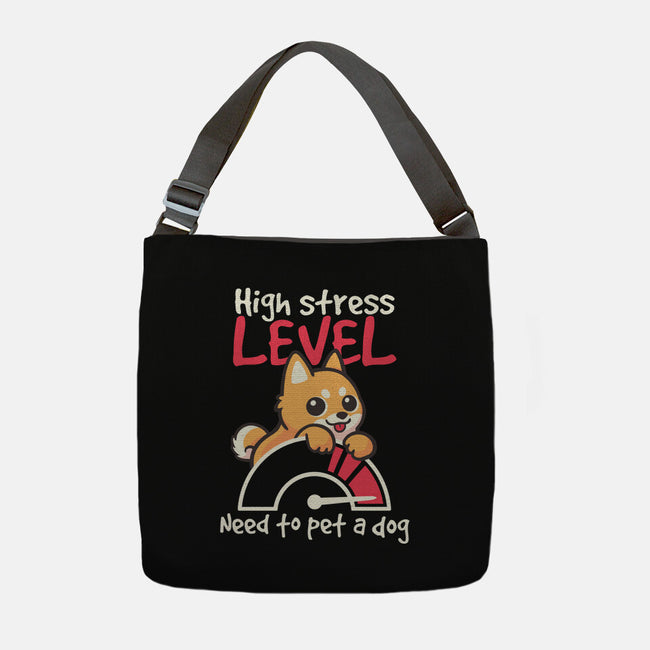 Need To Pet A Dog-None-Adjustable Tote-Bag-NemiMakeit