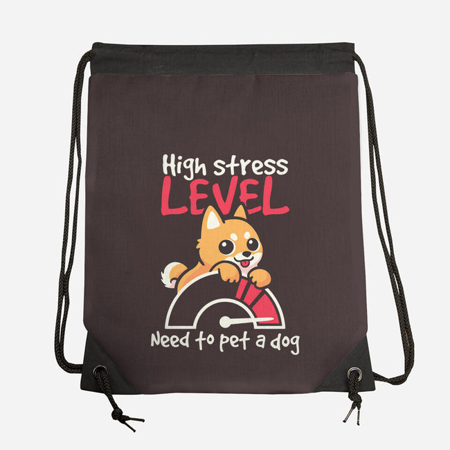 Need To Pet A Dog-None-Drawstring-Bag-NemiMakeit