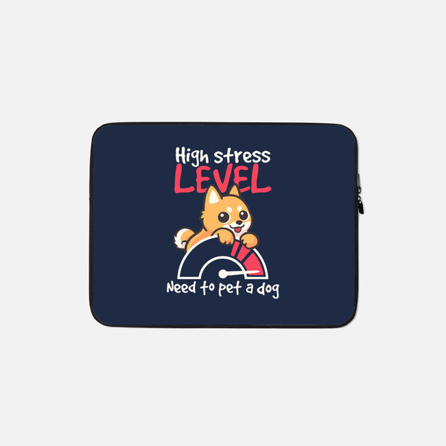 Need To Pet A Dog-None-Zippered-Laptop Sleeve-NemiMakeit