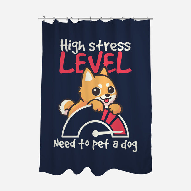 Need To Pet A Dog-None-Polyester-Shower Curtain-NemiMakeit