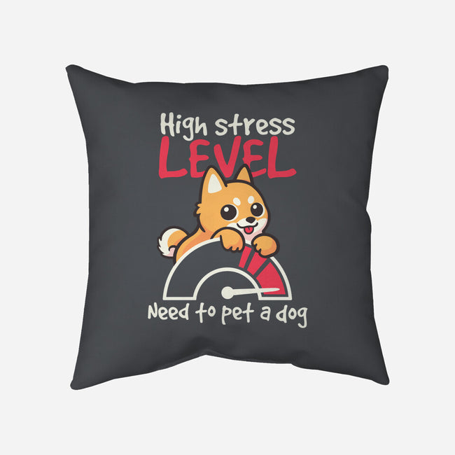 Need To Pet A Dog-None-Non-Removable Cover w Insert-Throw Pillow-NemiMakeit