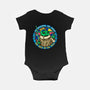 In The Child We Trust-Baby-Basic-Onesie-Getsousa!