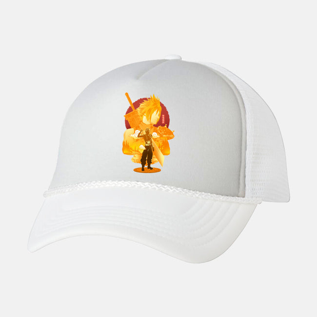 Omnislash Soldier-Unisex-Trucker-Hat-hypertwenty