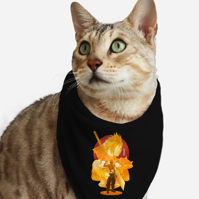 Omnislash Soldier-Cat-Bandana-Pet Collar-hypertwenty