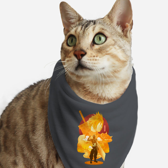 Omnislash Soldier-Cat-Bandana-Pet Collar-hypertwenty