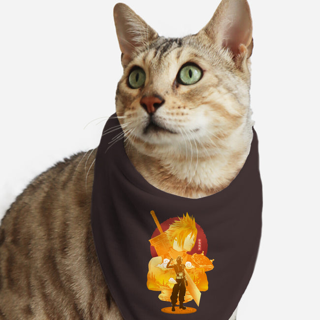 Omnislash Soldier-Cat-Bandana-Pet Collar-hypertwenty