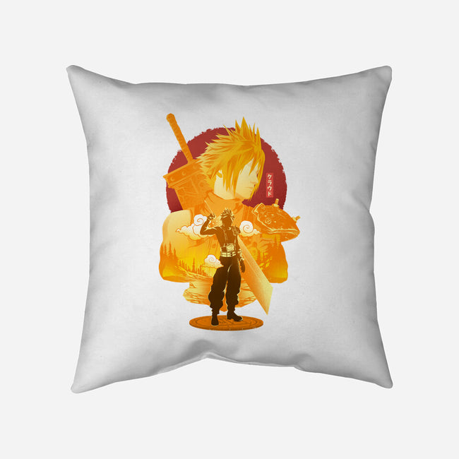 Omnislash Soldier-None-Non-Removable Cover w Insert-Throw Pillow-hypertwenty