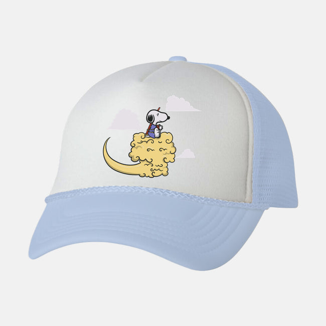 Speedy Snoopy-Unisex-Trucker-Hat-Claudia