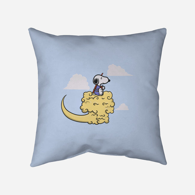 Speedy Snoopy-None-Removable Cover-Throw Pillow-Claudia