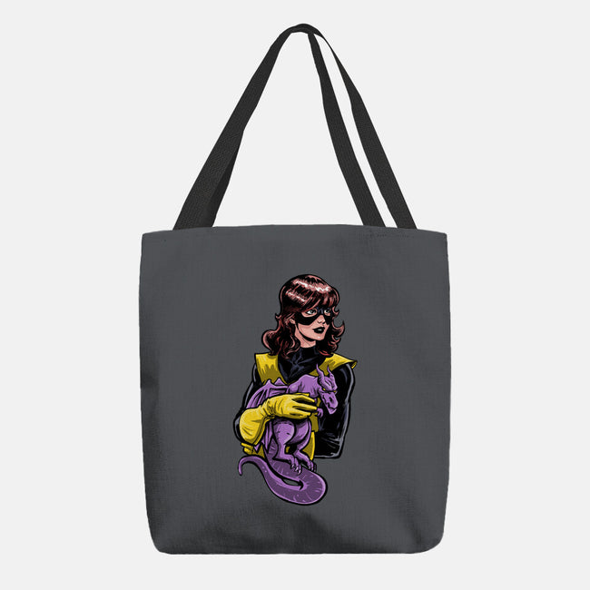 The Lady With A Dragon-None-Basic Tote-Bag-zascanauta