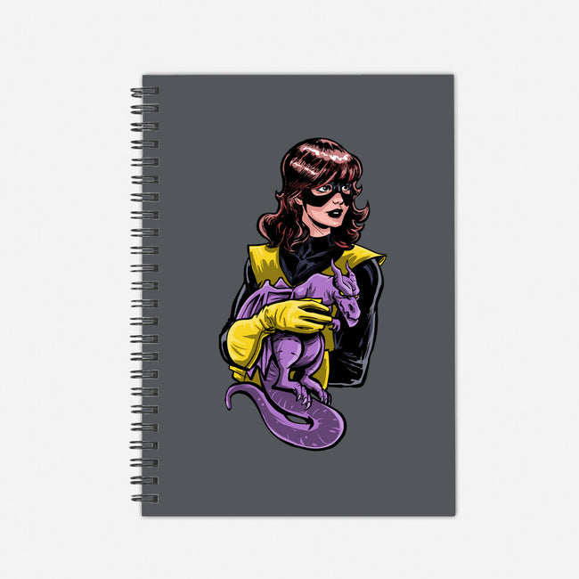 The Lady With A Dragon-None-Dot Grid-Notebook-zascanauta