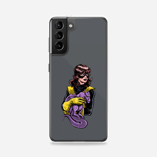 The Lady With A Dragon-Samsung-Snap-Phone Case-zascanauta