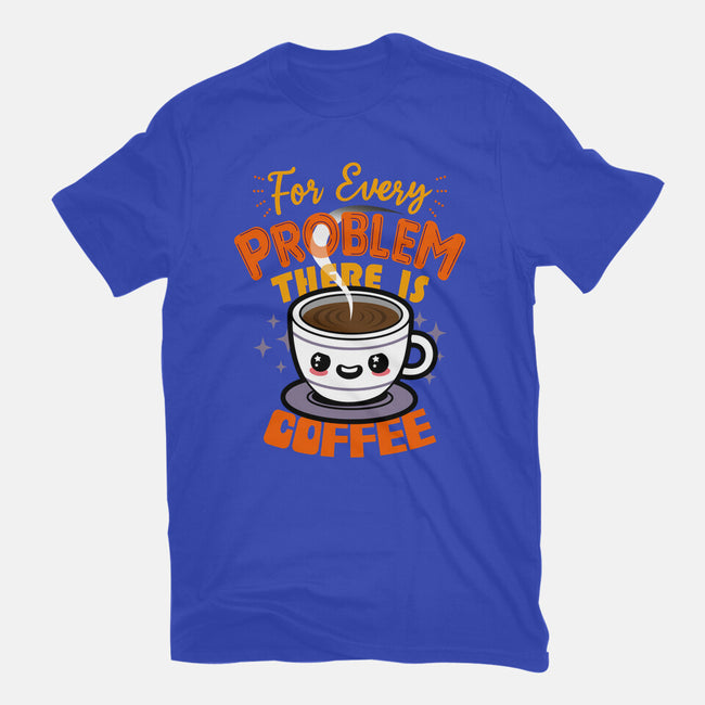 For Every Problem There Is Coffee-Mens-Premium-Tee-Boggs Nicolas