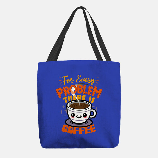 For Every Problem There Is Coffee-None-Basic Tote-Bag-Boggs Nicolas