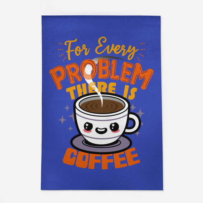 For Every Problem There Is Coffee-None-Outdoor-Rug-Boggs Nicolas