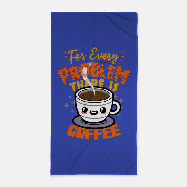 For Every Problem There Is Coffee-None-Beach-Towel-Boggs Nicolas