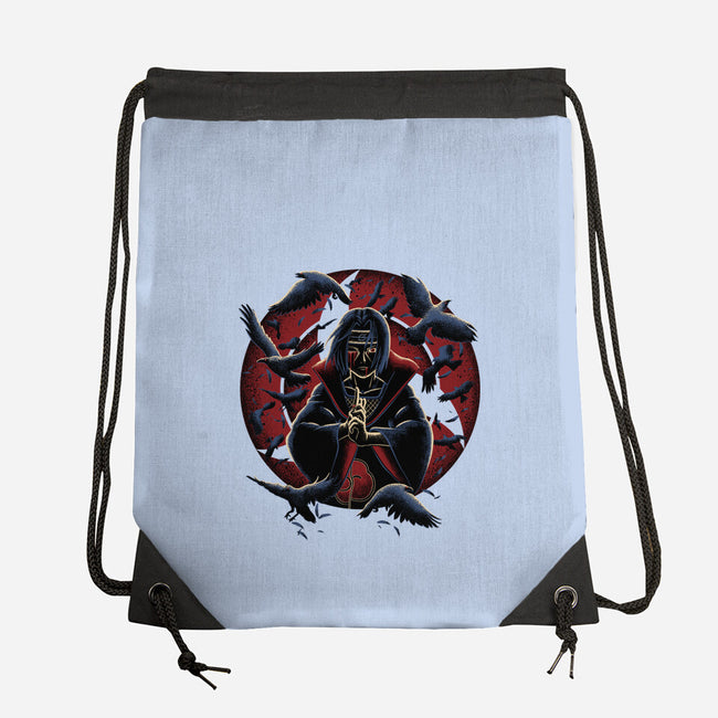 Wheel Eye Ninja-None-Drawstring-Bag-rmatix