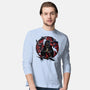 Wheel Eye Ninja-Mens-Long Sleeved-Tee-rmatix