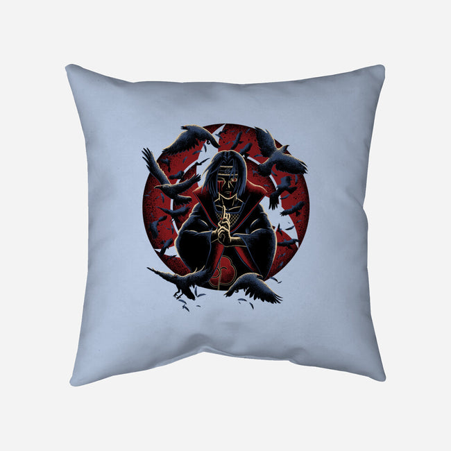 Wheel Eye Ninja-None-Removable Cover-Throw Pillow-rmatix