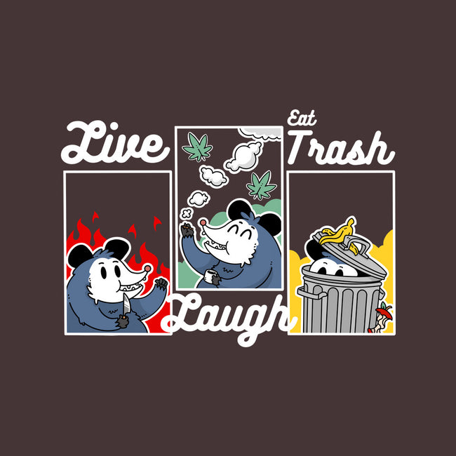 Live Laugh Eat Trash-iPhone-Snap-Phone Case-Tri haryadi