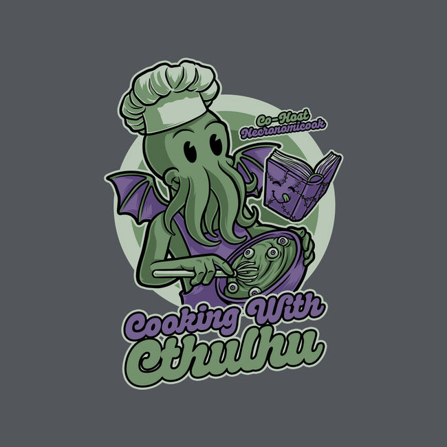 Cthulhu Cooking Show-None-Removable Cover-Throw Pillow-Studio Mootant