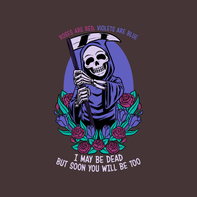 Death Flowers Poem-Womens-Basic-Tee-Studio Mootant