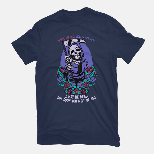 Death Flowers Poem-Mens-Heavyweight-Tee-Studio Mootant