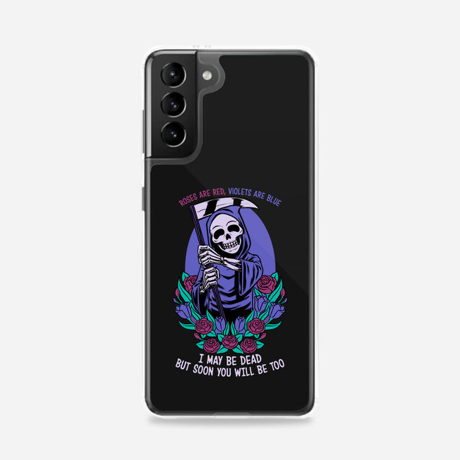 Death Flowers Poem-Samsung-Snap-Phone Case-Studio Mootant