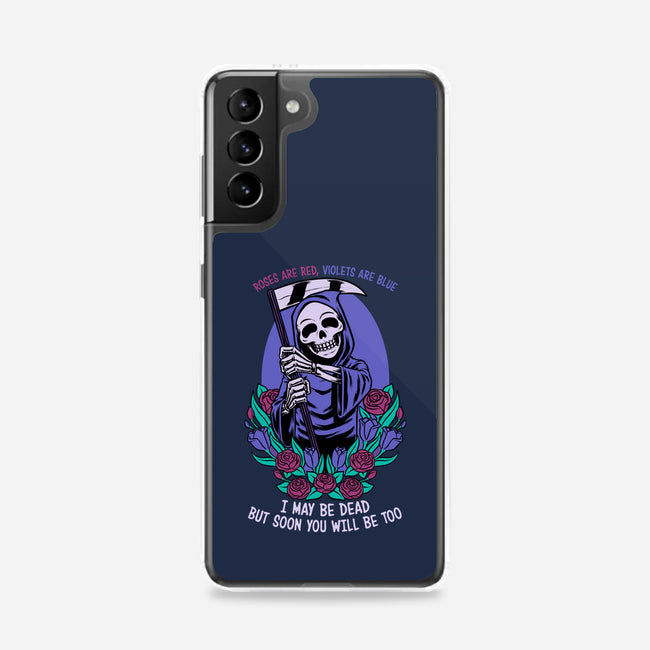 Death Flowers Poem-Samsung-Snap-Phone Case-Studio Mootant