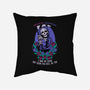 Death Flowers Poem-None-Removable Cover-Throw Pillow-Studio Mootant