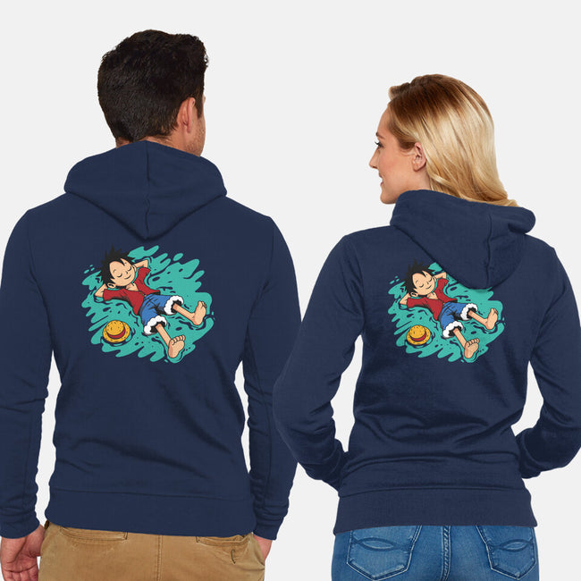 Pirate's Rest-Unisex-Zip-Up-Sweatshirt-Astoumix