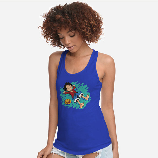 Pirate's Rest-Womens-Racerback-Tank-Astoumix