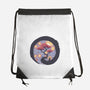 Sumie Starry Night Cat-None-Drawstring-Bag-tobefonseca