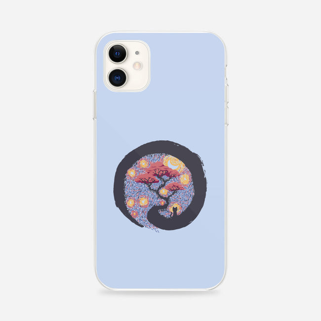 Sumie Starry Night Cat-iPhone-Snap-Phone Case-tobefonseca