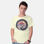 Sumie Starry Night Cat-Mens-Basic-Tee-tobefonseca