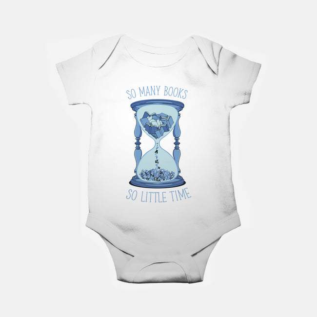 So Many Books So Little Time-Baby-Basic-Onesie-tobefonseca