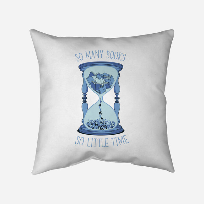 So Many Books So Little Time-None-Non-Removable Cover w Insert-Throw Pillow-tobefonseca