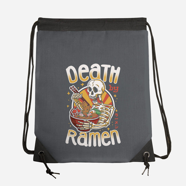 Death By Ramen-None-Drawstring-Bag-Olipop