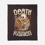 Death By Ramen-None-Fleece-Blanket-Olipop