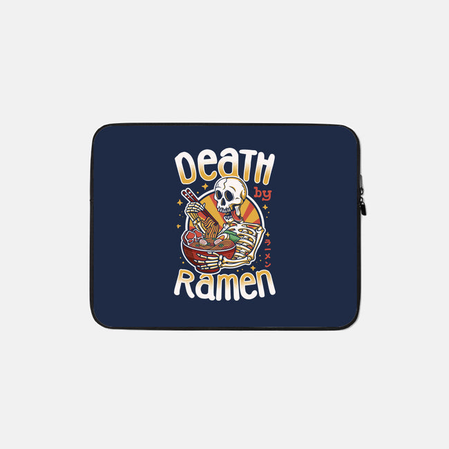 Death By Ramen-None-Zippered-Laptop Sleeve-Olipop