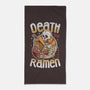 Death By Ramen-None-Beach-Towel-Olipop