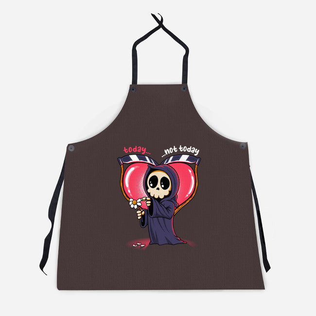 Today Or Not Today-Unisex-Kitchen-Apron-Tronyx79