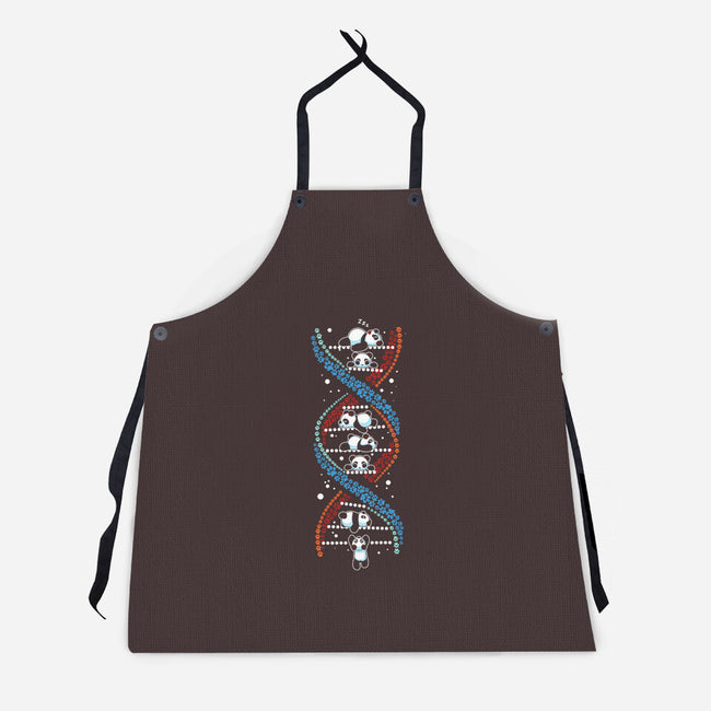 Panda's DNA-Unisex-Kitchen-Apron-erion_designs