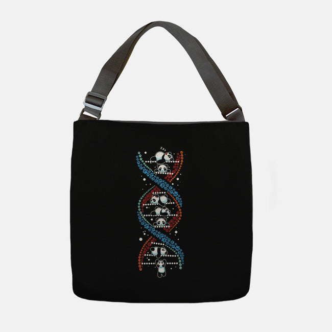 Panda's DNA-None-Adjustable Tote-Bag-erion_designs