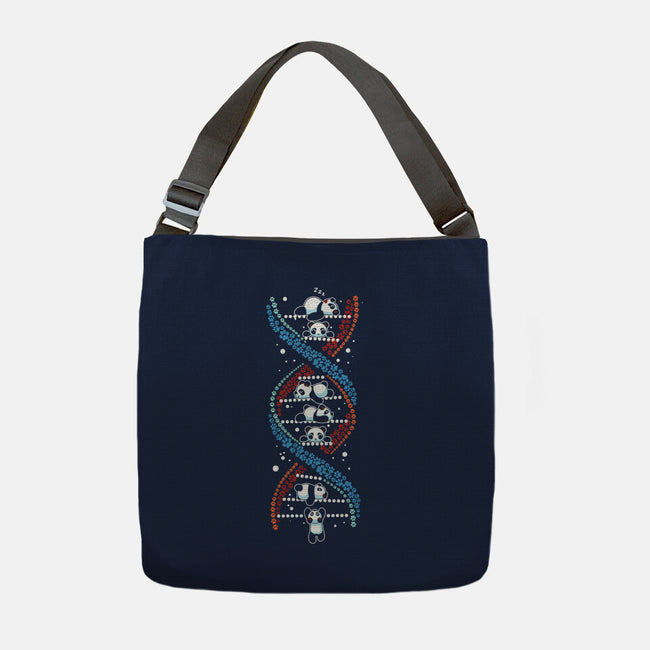 Panda's DNA-None-Adjustable Tote-Bag-erion_designs