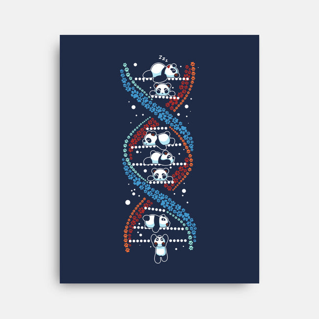 Panda's DNA-None-Stretched-Canvas-erion_designs